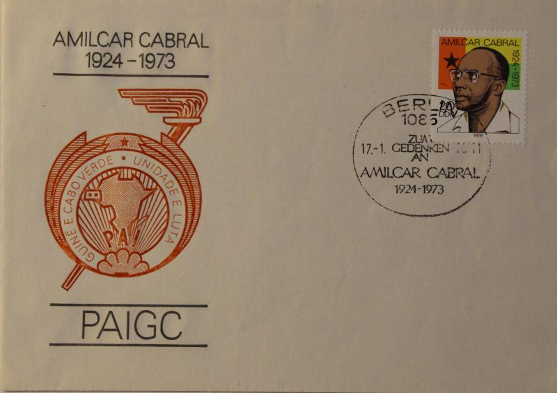 Ersttagsbrief Amilcar Cabral